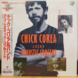 Chick Corea & Band Accoustic Concert Japan LD Laserdisc VPLR-70278