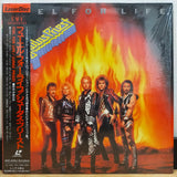 Judas Priest Fuel For Life Japan LD Laserdisc ESLU-92