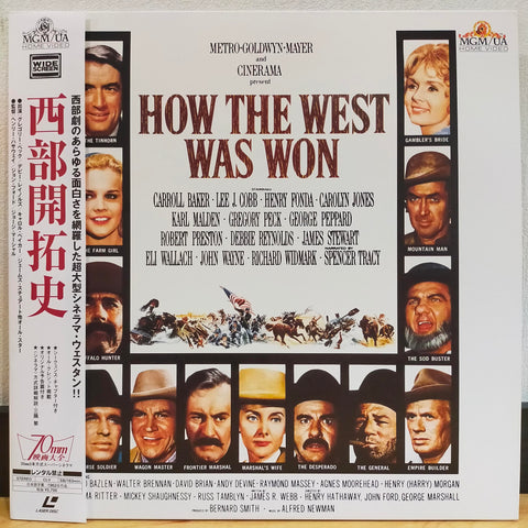 How the West Was Won Japan LD Laserdisc PILF-2197