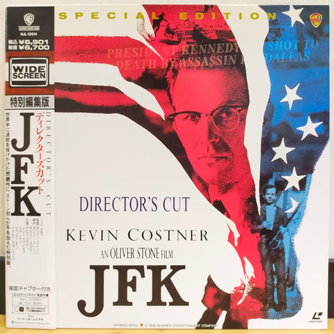 JFK Director's Cut Japan LD Laserdisc NJL-12614