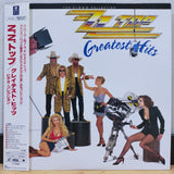 ZZ Top Greatest Hits Japan LD Laserdisc WPLP-9081