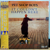 Pet Shop Boys It Couldn't Happen Here Japan LD Laserdisc EV078-3010