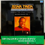 Star Trek Deep Space 9 DS9 Season 2 Vol 1 Japan LD-BOX Laserdisc PILF-2323
