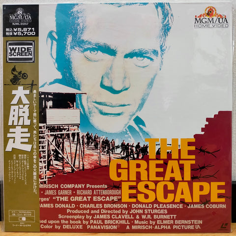 The Great Escape Japan LD Laserdisc NJWL-51257