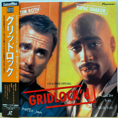 Gridlock'd LD Laserdisc PILF-2631 Gridlocked Tupac Shakur