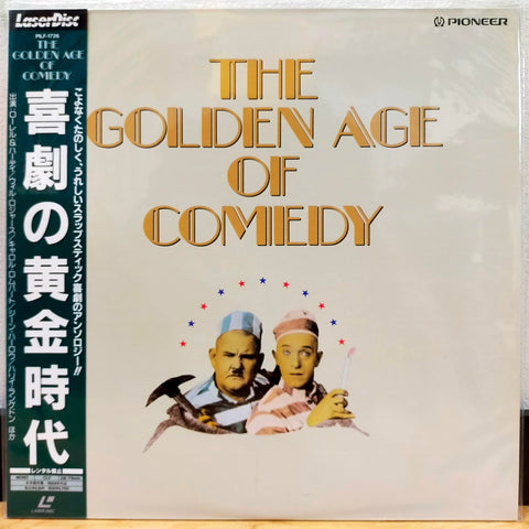 Golden Age of Comedy Japan LD Laserdisc PILF-1726