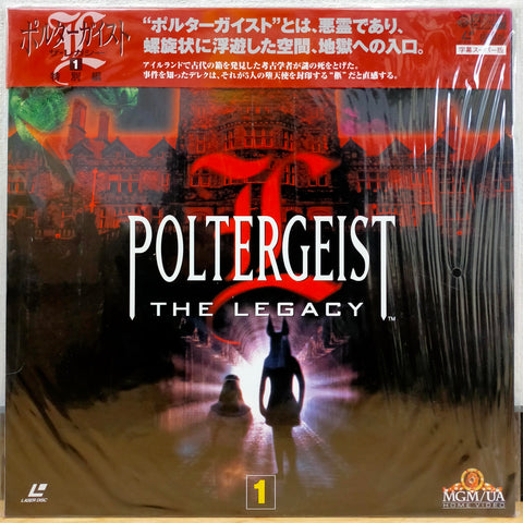 Poltergeist the Legacy Vol 1 Japan LD Laserdisc COLM-6191