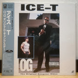 Ice-T OG Original Gangster Video Japan LD Laserdisc WPLP-9062