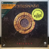 Whitesnake Trilogy Japan LD Laserdisc 35P6-9021