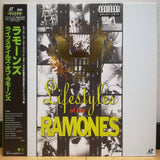 Lifestyles of the Ramones Japan LD Laserdisc WPLP-9043