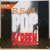 R.E.M. Pop Screen Japan LD Laserdisc WPLP-9036 REM