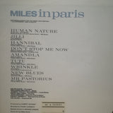 Miles Davis Miles in Paris Japan LD Laserdisc WML5-7002