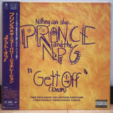 Prince and the NPG Gett Off Japan LD Laserdisc WPLP-9069