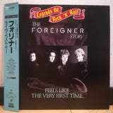 Foreigner Story Feels Like the Very First Time Japan LD Laserdisc AMLY-8018