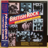 British Rock the First Wave Japan LD Laserdisc SM058-3072 Beatles, Who, Kinks, etc