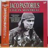 Jaco Pastorius Live in Montreal Japan LD Laserdisc VPLR-70622