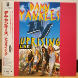 Damn Yankees Uprising Live Japan LD Laserdisc WPLP-9089