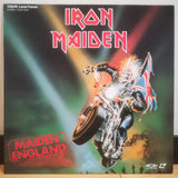 Iron Maiden Maiden England Japan LD Laserdisc TOLW-3042