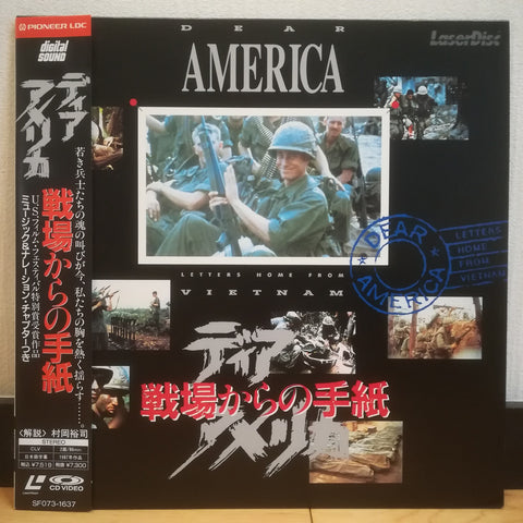 Dear America Letters Home From Vietnam Japan LD Laserdisc SF073-1637