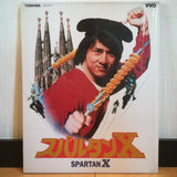 Spartan X VHD Japan Video Disc VDS-F1371 Jackie Chan