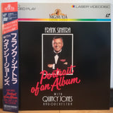 Frank Sinatra Quincy Jones Portrait of an Album Japan LD Laserdisc G78M5515