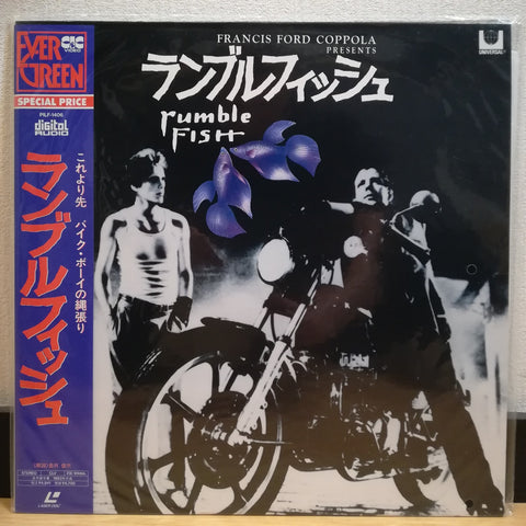 Rumble Fish Japan LD Laserdisc PILF-1406