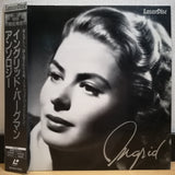 Ingrid Bergman Anthology Japan LD Laserdisc SF050-1565