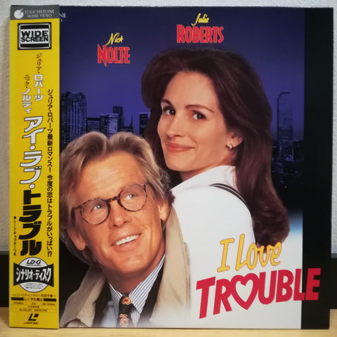 I Love Trouble Japan LD Laserdisc PILF-2053