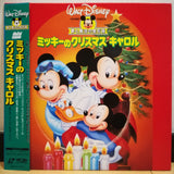 Mickey's Christmas Carol Japan LD Laserdisc SF047-1701