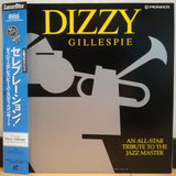 Dizzy Gillespie Tribute to the Jazz Master Japan LD Laserdisc PILJ-1106