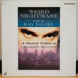Weird Nightmare Tribute to Charles Mingus Japan LD Laserdisc PILJ-1127 Ray Davies
