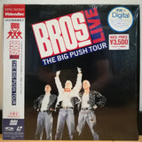 Bros Live The Big Push Tour Japan LD Laserdisc 35-4P-116