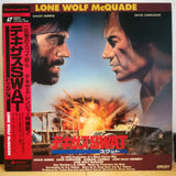 Lone Wolf McQuade Japan LD Laserdisc G98F5363 Chuck Norris