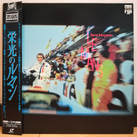 Le Mans Japan LD Laserdisc PILF-1993 Steve McQueen