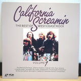 California Screamin' Vol 1 Best of West Coast Rock Japan LD Laserdisc VAL-3134