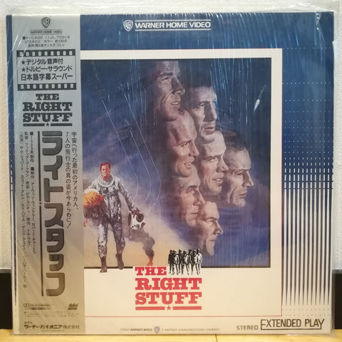 The Right Stuff Japan LD Laserdisc 11JL-70014