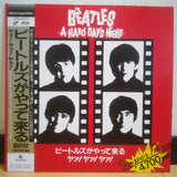 Beatles Hard Day's Night Japan LD Laserdisc G47F5445