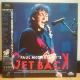 Paul McCartney Get Back Japan LD Laserdisc JSLD-1016