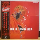 Oscar Peterson Big 4 Japan LD Laserdisc SM048-3208