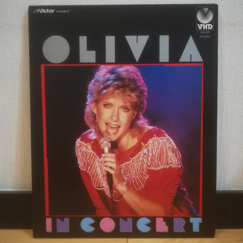 Olivia Newton-John In Concert VHD Japan Video Disc VHM68015