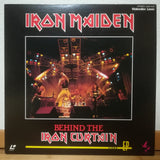 Iron Maiden Behind the Iron Curtain Japan LD Laserdisc L068-1020