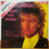 Rod Stewart Tonight He's Yours Japan LD Laserdisc MP113-25EH