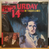 Saturday the 14th Japan LD Laserdisc TE-D117