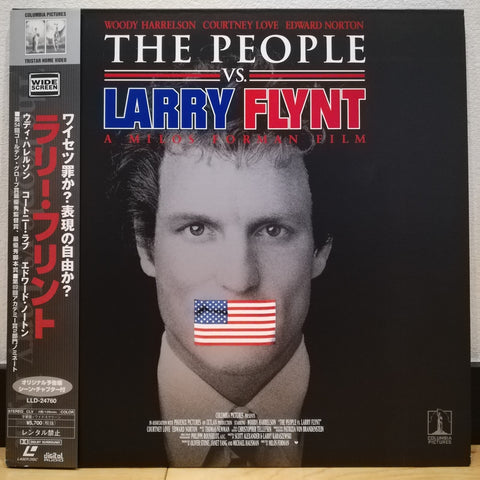 The People vs. Larry Flint Japan LD Laserdisc LLD-24760