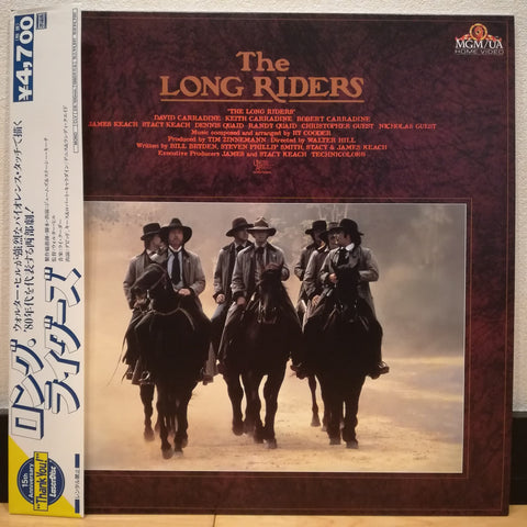 The Long Riders Japan LD Laserdisc PILF-2212