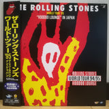 Rolling Stones World Tour 95 Voodoo Lounge Japan LD Laserdisc TCLP-1001-2