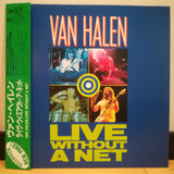 Van Halen Live Without a Net Japan LD Laserdisc WPLR-47