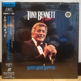 Tony Bennett Live Japan LD Laserdisc SRLM-850