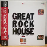 Great Rock House Vol 2 Japan LD Laserdisc CRLR-80018