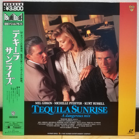 Tequila Sunrise Japan LD Laserdisc NJSL-11821